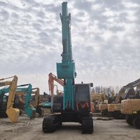 Excavatrice Hitachi 200 d'occasion importée de haute qualité, moteur Isuzu, pompe hydraulique, boîte de vitesses, machines de construction en stock