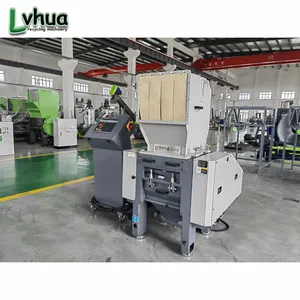 Lvhua nhựa Jumbo túi cao su y tế thủy tinh dệt Túi Phim Shredder Máy Nghiền Máy tái chế tự động