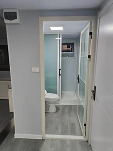 Maison conteneur modulaire moderne et économique de 20 pieds, préfabriquée, sur roues, pour bureau, espace de travail, <span class=keywords><strong>studio</strong></span> ou unité de <span class=keywords><strong>logement</strong></span> compacte extensible - Product Image 2