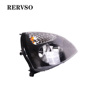 Lampe frontale de bonne qualité (noir) pour Renault Clio 01 Oem L 7701051769 R 7701051770 XF711-003B