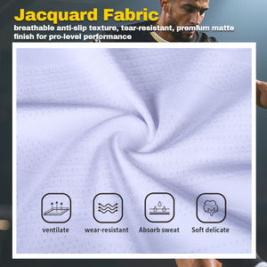 <span class=keywords><strong>Service</strong></span> complet, maillot de football personnalisé en jacquard respirant, imprimé numériquement, manches longues, uniforme d'équipe pour l'entraînement au football - Product Image 2