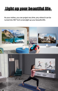 TSD-Z10 720P <span class=keywords><strong>Mini</strong></span> Điện Thoại Máy Chiếu Thương Mại Thông Minh Ngoài Trời Android TV Biểu Tượng Tùy Chỉnh Cơ Động Cơ Lift Xách Tay Dương Sóng Máy Chiếu - Product Image 5