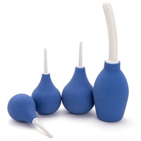Système d'irrigation anale et de nettoyage de la prostate - Kit de douche en silicone réutilisable pour jeux BDSM et irrigation profonde du côlon