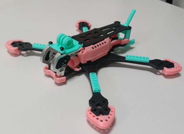 LaunchFPV Brand New 5inch Mark5 Carbon Fiber Quadcopter FPV Drone Frame Payload 1KG Racing Design