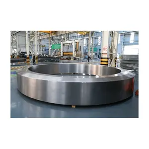 Produce Supply Large Casting Forging Rotary Kiln Tyre /Rolling Ring /Support Ring According To Customers' Request Drawing