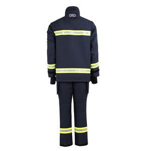 Combinaison de pompier personnalisable en direct d'usine, 20 styles, certifiée 3C, en coton, protection incendie - Product Image 4