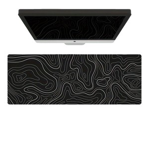 Nouveau tapis de bureau gaming en boue de diatomée, ovale, durable, antidérapant, lavable à l'eau, tapis de souris de bureau haut de gamme, technologie d'impression couleur unie - Product Image 4
