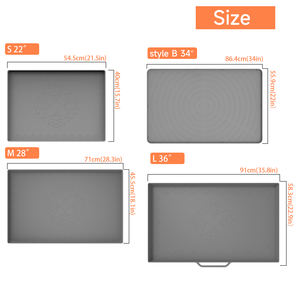 Tapis de sol de <span class=keywords><strong>voiture</strong></span> en silicone antidérapant de haute qualité tapis de pied de tapis de <span class=keywords><strong>voiture</strong></span> personnalisé tapis de <span class=keywords><strong>coffre</strong></span> de <span class=keywords><strong>voiture</strong></span> étanche - Product Image 3