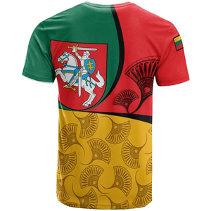 Vente en gros vente directe de t-shirt lituanien de coupe classique de qualité supérieure pour hommes vêtements surdimensionnés pour hommes avec remise de prix d'usine - Product Image 4