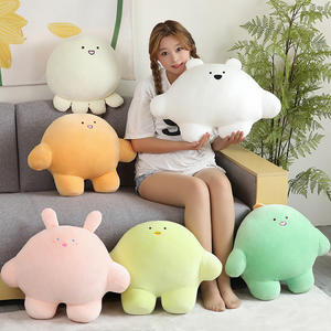 थोक नरम प्यारे इमोजी जेब ऑक्टोपस कार्टून डायनासोर प्लग टॉय बिग टुनजी सो सोप तकिया ओएम - Product Image 6