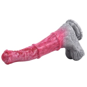 Dildo de nudo animal al por mayor, de tamaño real y grande, juguete sexual, pene artificial para masturbación femenina y lesbianas - Product Image 6