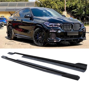Kits de Carrocería de Fibra de Carbono Tipo Knight para BMW X6 G06 M Sport 2020+, Alerón y Faldones Laterales Largos, Parachoques - Product Image 6