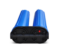 Sistema de Filtro de Agua de Ósmosis Inversa de 2 Etapas de Alta Calidad de 20 Pulgadas, con Alimentación USB/Eléctrica, para Uso en el Hogar, Hoteles y Exteriores