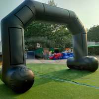 Arche gonflable extérieure hermétique de haute qualité pour événements sportifs et publicitaires, en PVC 0,6 mm, conforme EN14960/CE