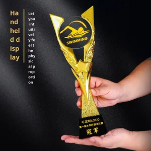 Trofeo de Resina para Competición de Natación, Personalizado para Deportes, Juegos Infantiles, Nado de <span class=keywords><strong>Espalda</strong></span>, Nado Libre, Medalla de Campeón de Buceo de Invierno - Product Image 1