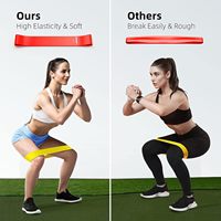 Bandas Elásticas de Resistencia para Ejercicio Físico, de Alta Calidad, con Logotipo Personalizado, de Caucho Natural, Paquete de 5, para Entrenamiento de Fuerza
