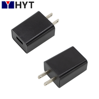 Cargador USB para Reloj Inteligente Mini, Certificado OVP SCP, 5V 1A, Enchufe Estadounidense, Adaptador de Cámara Móvil Eléctrica con Certificación CE FCC ETL