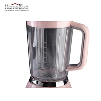 Mixeur et blender de table rétro 800 ml, tête de coupe en acier inoxydable, centrifugeuse électrique haute vitesse 300 W, usage domestique et hôtelier