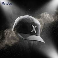 Gorra de Béisbol Premier Source Verificada, de Gran Capacidad, Color Gris Carbón, 5 Paneles, Resistente y Duradera