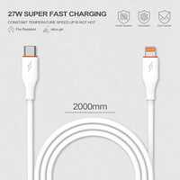 Nouveau câble de charge rapide 3-en-1 Type-C en nylon tressé 66W 2026 avec connecteur métallique en cuivre pur pour données et alimentation
