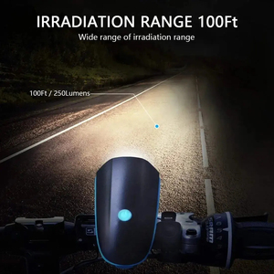 Phare de Vélo de Montagne Étanche à 3 Modes, Rechargeable par USB, Lampe Torche LED pour la Sécurité Nocturne, Accessoires de Cyclisme en Gros - Product Image 5