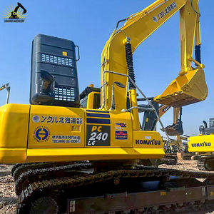 Configuration haut de gamme à bas prix 90% nouvelle pelle d'occasion Komatsu PC240 utilisée pour le nettoyage des canaux fluviaux - Product Image 4