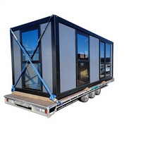 Maison conteneur pliable modulaire portable de type Z pour bureau, logement, camp de travail, entrepôt, domicile