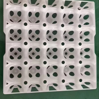PH Plateau à oeufs en plastique réutilisable recyclable 30-Boîte de ponte pour ferme de poulets État neuf
