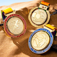 Matériau de forme personnalisé de haute qualité Médaille imprimée en 2D 3D faisant la machine Médailles de sport avec logo personnalisé