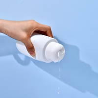 Vente en gros de flacons en plastique vides réutilisables pour lotion, avec bouchon à disque, 80 ml, 250 ml, 300 ml, 350 ml, 400 ml, 500 ml