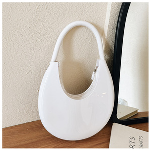 2024 mode dernières dames sacs à main gelée sac PVC tendance épaule sac à main pour femmes sac de fête - Product Image 3