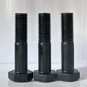 ברגי משושה גדולים בעלי חוזק גבוה מפלדת סגסוגת 10.9S, תקן GB/T 1231, סט מלא הכולל אום אחד ושני דסקיות, M24, גימור אוקסיד שחור, מותג CJ - Product Image 5