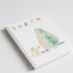 Cuaderno <span class=keywords><strong>de</strong></span> bobina suave A5 personalizado, cubierta <span class=keywords><strong>de</strong></span> perlas degradadas, papelería creativa para ejercicio <span class=keywords><strong>de</strong></span> tareas, Impresión <span class=keywords><strong>de</strong></span> cuaderno B5 personalizado - Product Image 2
