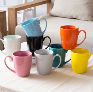 Taza de Cerámica Colorida con Logotipo Personalizado Promocional, Taza de Café Creativa de Color Sólido - Product Image 1