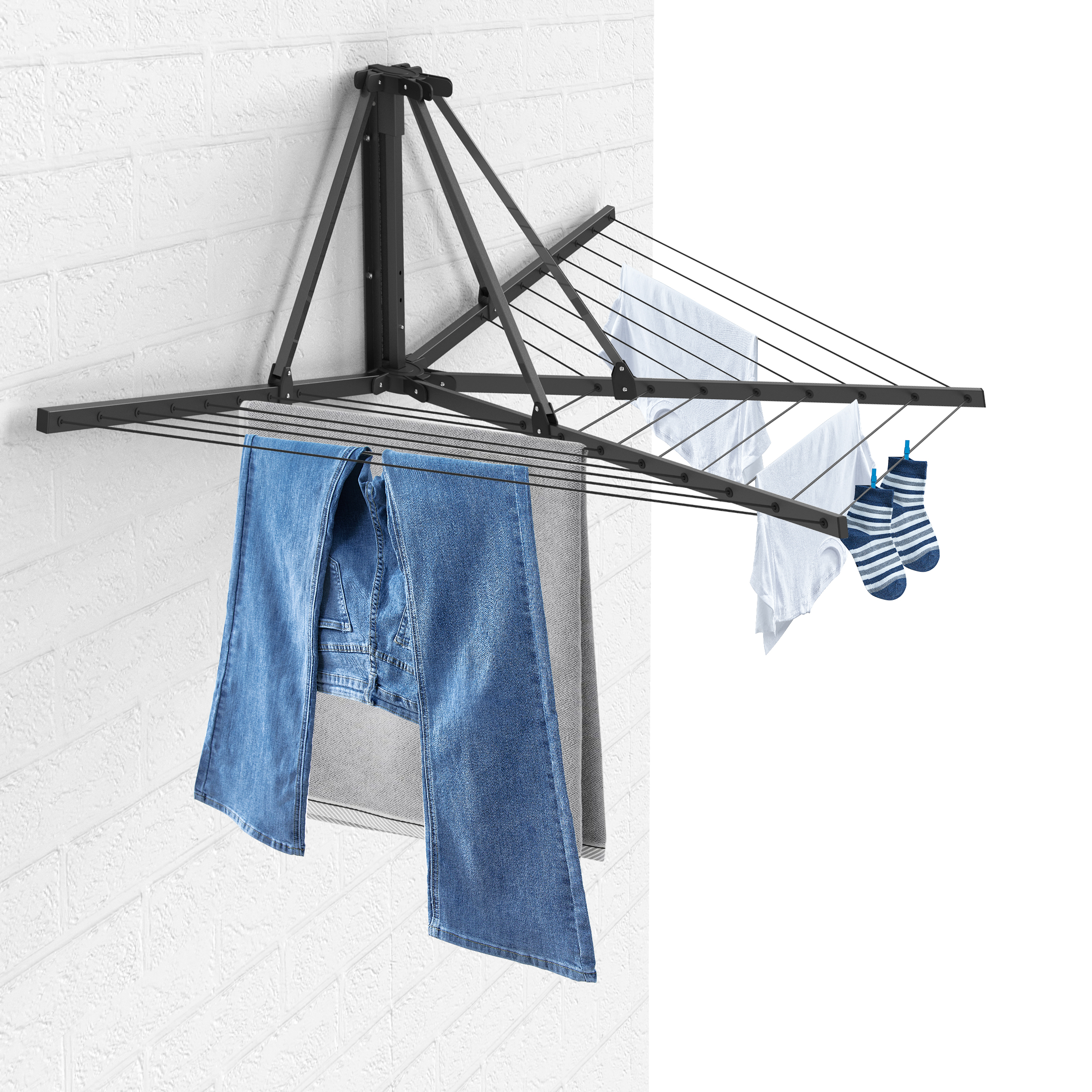 Drying Rack Top Dry Retractable Clothesline Portable Clotheslines