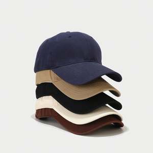 Casquettes de baseball et chapeaux multicolores grande taille en coton à visière incurvée pour hommes et femmes – Vente en gros - Product Image 1