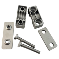 Collier de serrage hydraulique en aluminium métrique DIN 3015, 16 mm, finition zinguée, personnalisable OEM, pour l'industrie lourde, garantie 1 an, prix usine