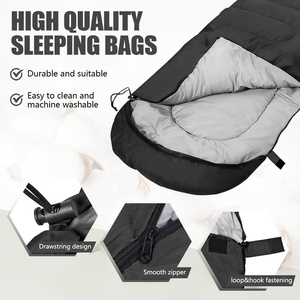 Sacs <span class=keywords><strong>de</strong></span> <span class=keywords><strong>couchage</strong></span> portables pour le camping, pour adultes et enfants, 4 saisons, par temps <span class=keywords><strong>froid</strong></span>, chauds, pour la randonnée, les voyages, l'intérieur et l'extérieur - Product Image 2