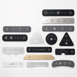 Oem Custom Pet Front Panel Control Screen Protection Plastic <b>Sheet</b> Graphic Overlay <b>Silk</b> Printing Self Adhesive Sticker - Product Image 5