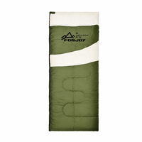 Sac de couchage isolant en polyester de haute qualité Forjoy pour adulte, une personne, type enveloppe