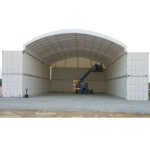 Nouveau produit - Abri de stockage industriel imperméable - Abri de stockage en tissu PVC - Abri de stockage en forme de dôme à toit rond - Product Image 5