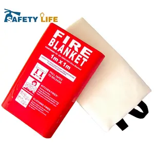 Hydraulic Gel Fire Blanket/fire Blanket Box/fiberglass Fireproof Blanket