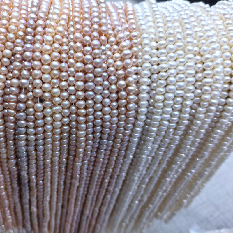 Pink 4 5mm Natural Freshwater Baroque