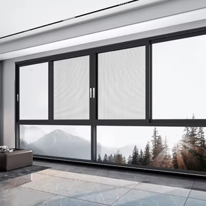 Ventanas Corredizas de Aluminio, Ventana de Triple Cristal para Casa Pasiva, Ventana Corrediza Inteligente con Sistema de Deslizamiento a la Izquierda - Product Image 1