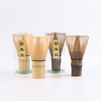 Outils de haute qualité pour le matcha, fouet à matcha en bambou, accessoires japonais pour le matcha, fouet et cuillère en bambou pour les amateurs de matcha