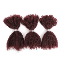 Mèches à Tresser Abordables Très Vendues Cheveux Humains Brésiliens Naturels Crépus en Vrac Lots de Cheveux Afro Crépus 4C Boucles Crépues pour Tresses