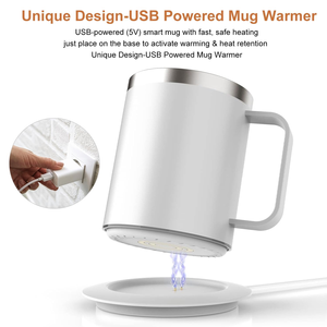 Tasse à café chauffante sans fil à commande intelligente - Product Image 2