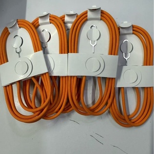 Cáp sạc nhanh USB C <span class=keywords><strong>to</strong></span> C 3ft 6ft bện, PD 60W 240W, hỗ trợ truyền dữ liệu, dành cho iPhone 17 14 15 16 Pro Max - Product Image 1