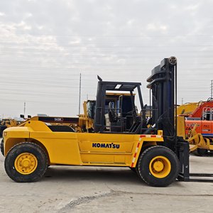מלגזה משומשת מתוצרת יפן מדגם קומטסו FD250, קיבולת 25 טון, בעלת תו תקן CE, אחריות לשנה, מחיר בשנחאי, סין - Product Image 4