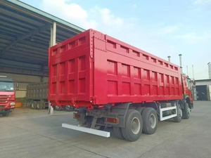 Sinotruk HOWO รถดัมพ์เครื่องยนต์ทรงพลัง8*4รถดัมพ์มือสองเครื่องจักรมือสอง - Product Image 4